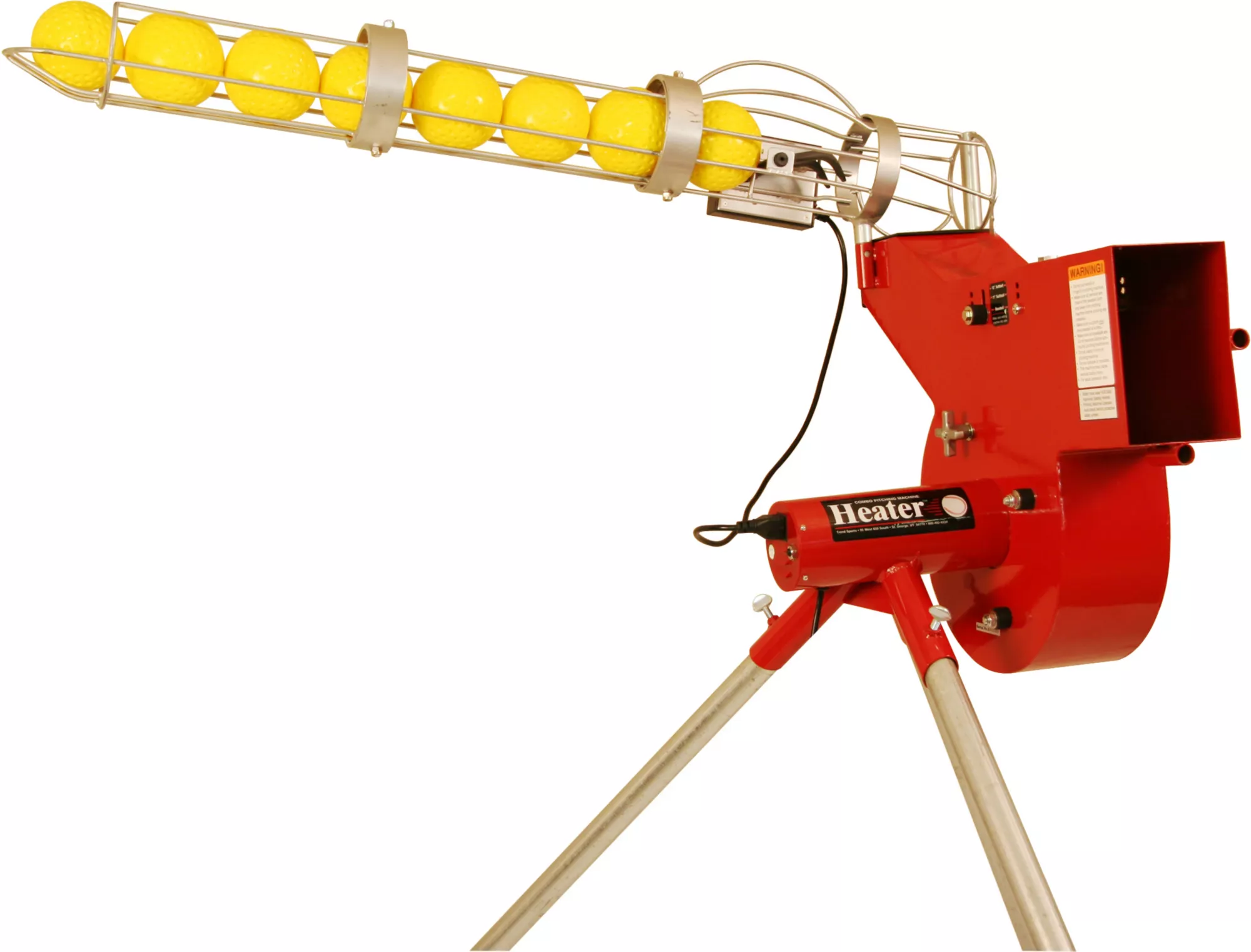 š„Heater Baseball/Softball Combo Pitching Machine w/ Feeder