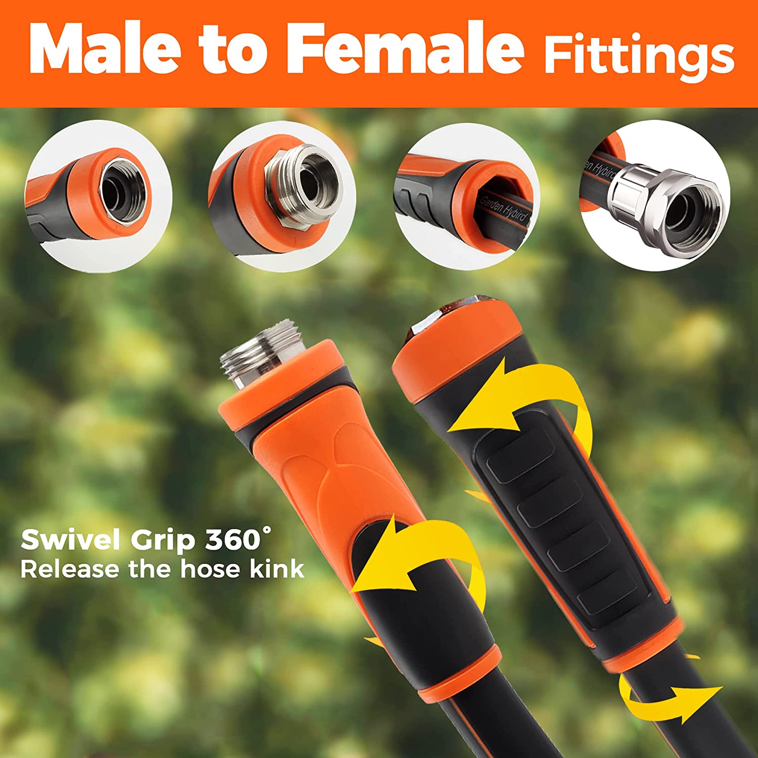 Garden Hose 100ft x 5/8