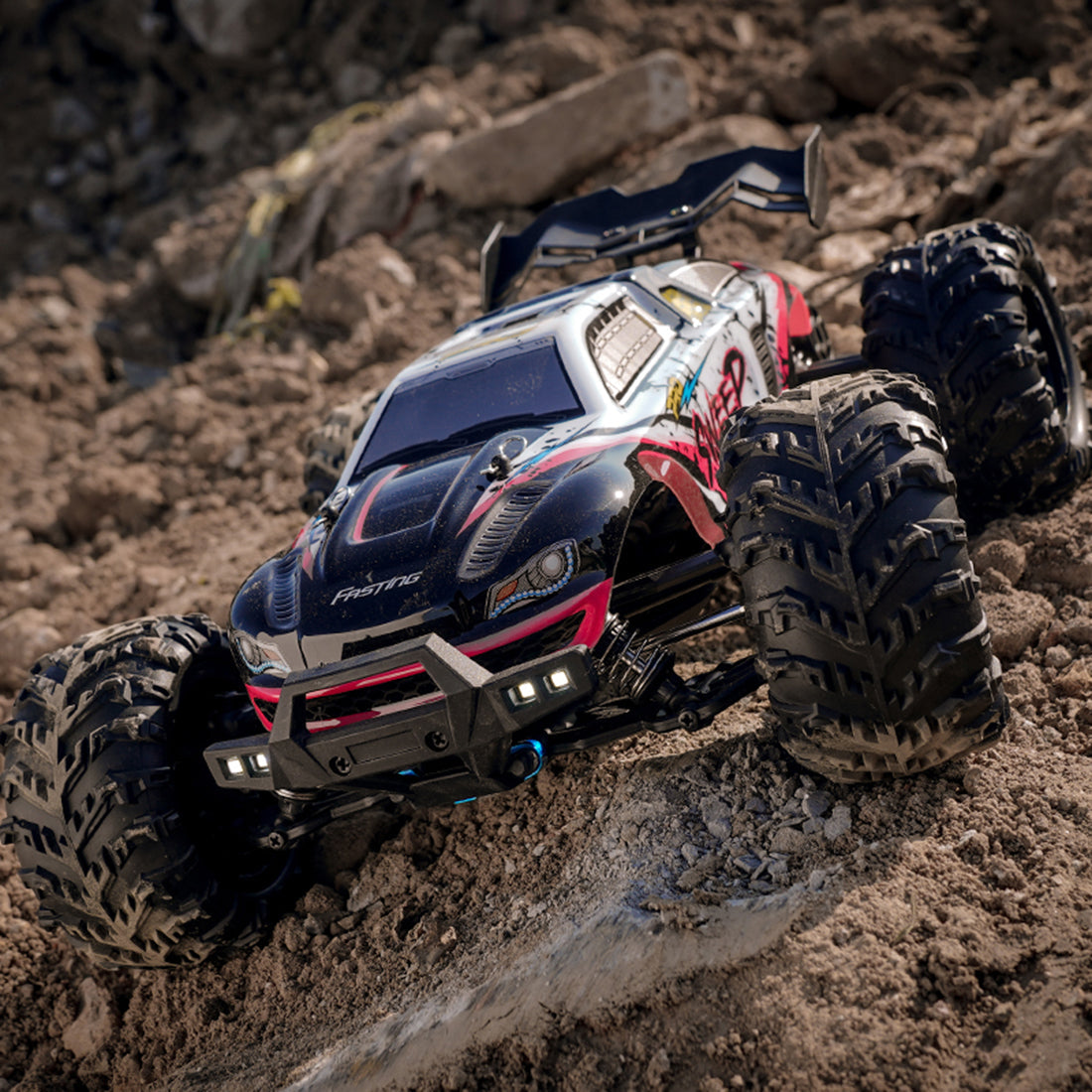 SUCHIYU 1/16 4WD 70+KM/H 2.4G RC Electric Brushless All-terrain Off-road Monster Truck Vehicle Toys Gifts