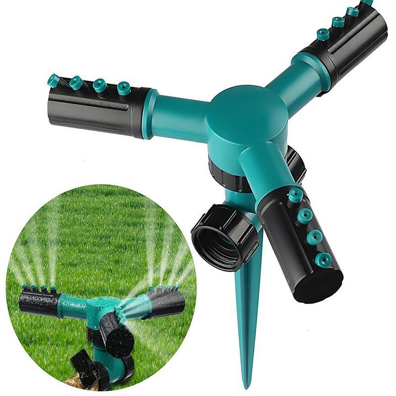 Automatic 360 Rotating Adjustable Garden Hose Watering Lawn Sprinkler