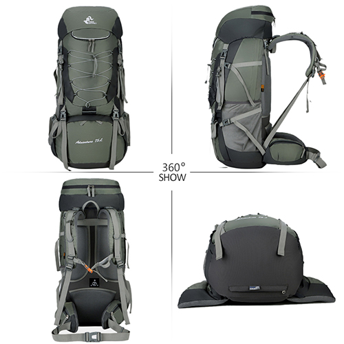 75L Camping Backpack Hiking Bag Sport Outdoor Bags