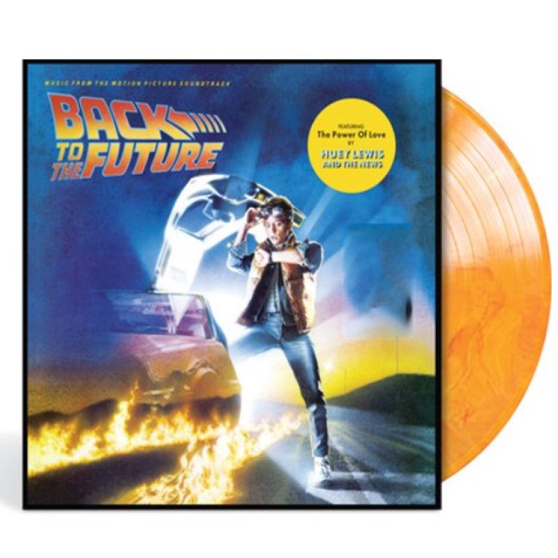 Various Artists - Back To The Future OST Exclusive Limited Edition Orange Mix Vinyl LP_Record