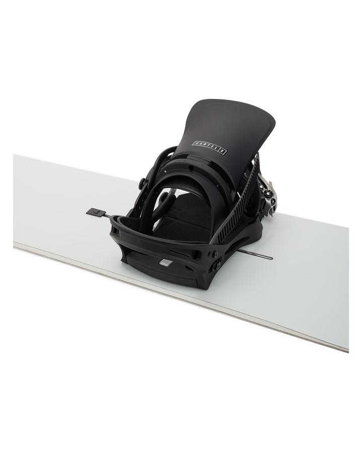 Burton Men's Cartel X Re:Flex Snowboard Bindings - Black