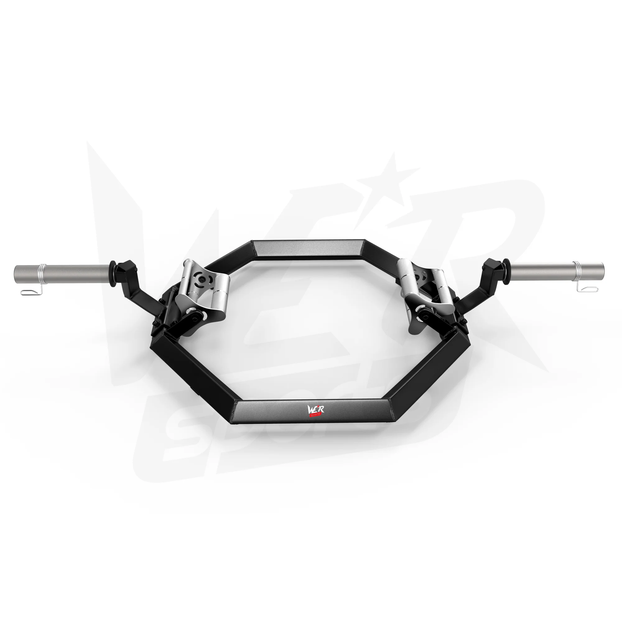 FlexBar Commercial Multi Grip Super Hex Trap Bar Dead Lift & Shrug Bar