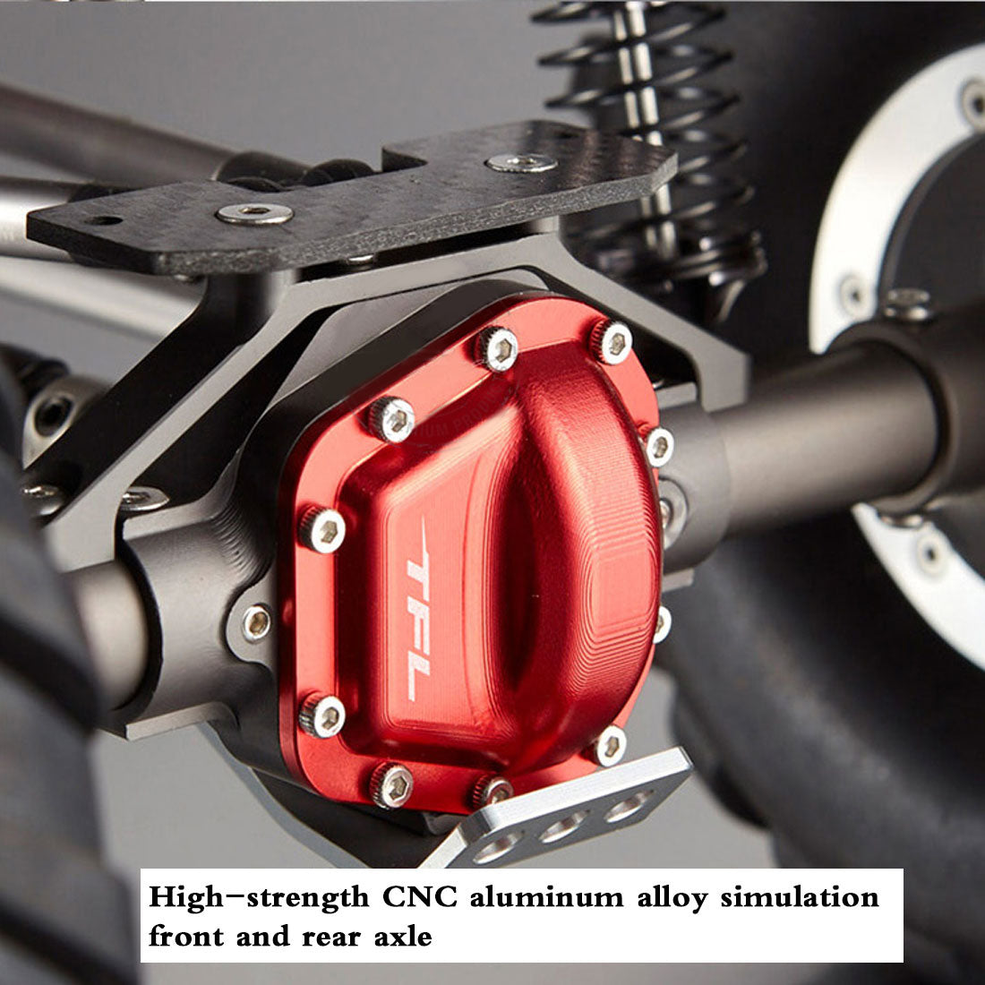 TFL C1610 1/10 4WD RC Electric Monster Truck Simulation Straight Bridge Vehicle (without Electronic Equipment)