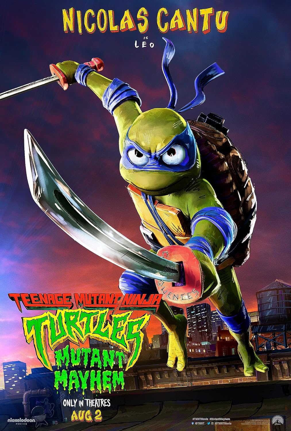 Teenage Mutant Ninja Turtles: Mutant Mayhem [Blu-ray]