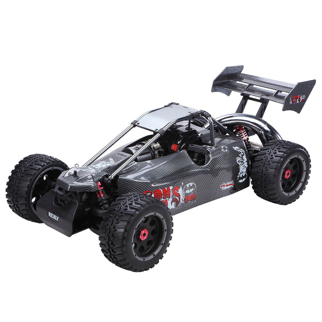 FS Racing 11203 1:5 2.4G RC Car 4WD 80KM/H High Speed Monster Trucks 30CC Gasoline Engine - RTR