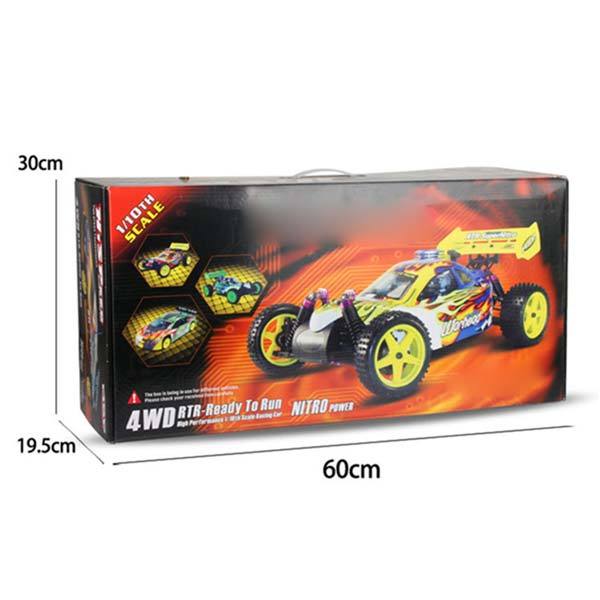 HSP 94166 RC Car 1/10 Scale 4WD Nitro Gas Powered Off-Road Buggy Truck Vehicle