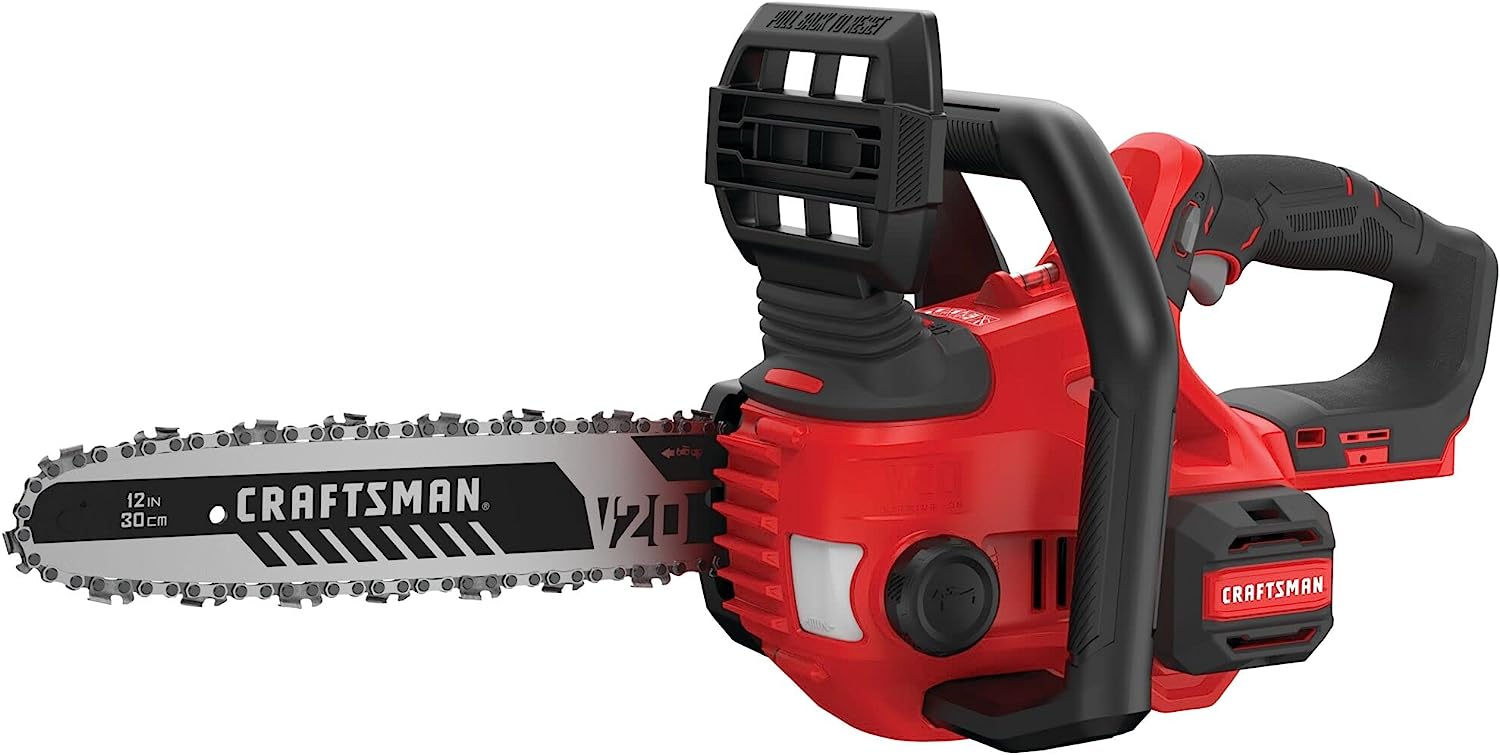 CRAFTSMAN V20* Cordless Chainsaw, 12-Inch (CMCCS620M1)