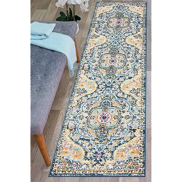 Rugshop Vintage Distressed Bohemian Area 5' x 7' Multi 5' x 7' Multi Color