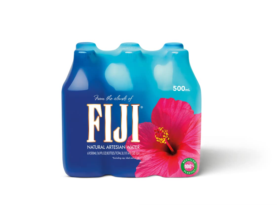 FIJI Natural Artesian Water, 16.9 Fl Oz (Pack of 24)