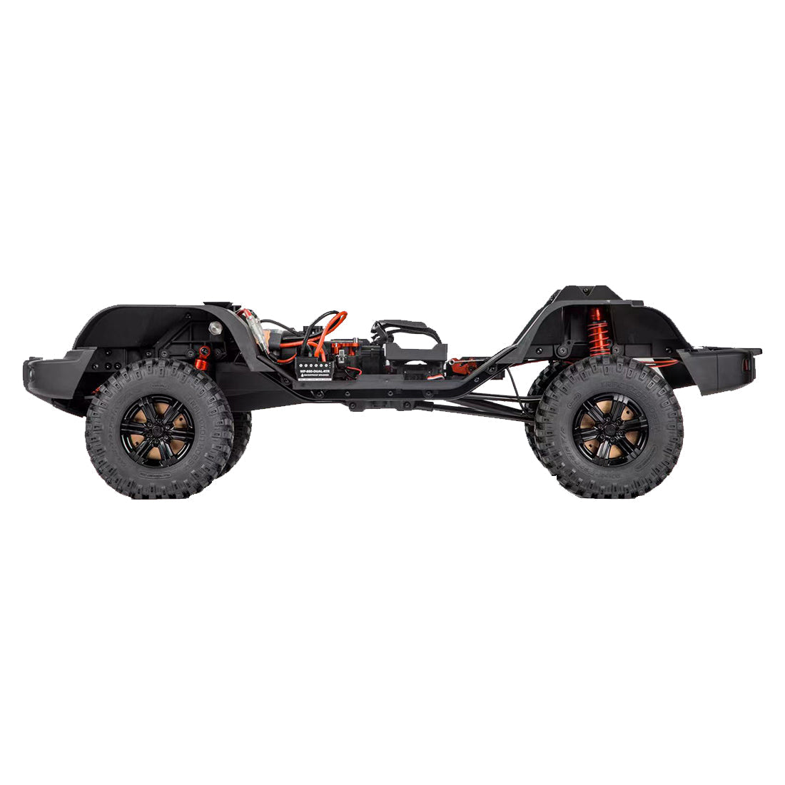 TRACTION HOBBY 1/8 TANK 300 RC Car Timesharing Four-Wheel Drive Two-gear Two-speed Electric RC Simulated Off-road Crawler Model Car RTR