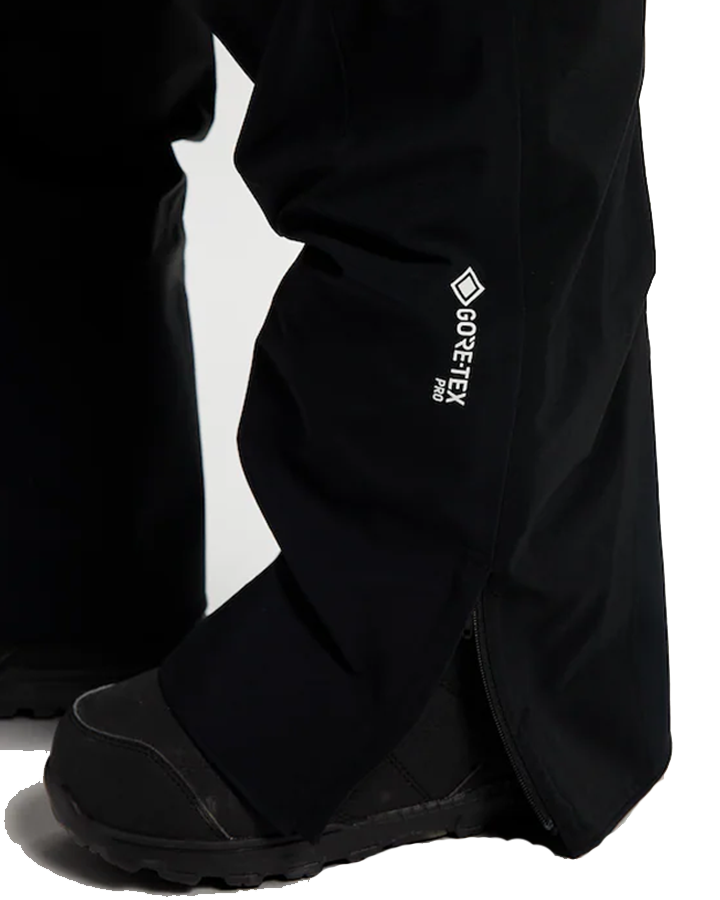 Burton Men's [ak]® Japan Guide Gore-Tex Pro 3L Hi-Top Bib Pants - True Black