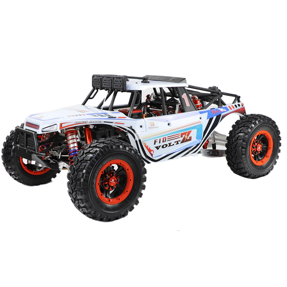 FID RACING VOLTZ RC Crawler Car High-speed RC Electric 4WD Off-Road Vehicle Simulation Desert Truck 1/5 100KM/H