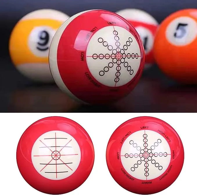 Billiards Cue Ball Practice Training Artifact, Used in American Billiards Eight Balls, Billiards Cue Balls and Billiard Accessories