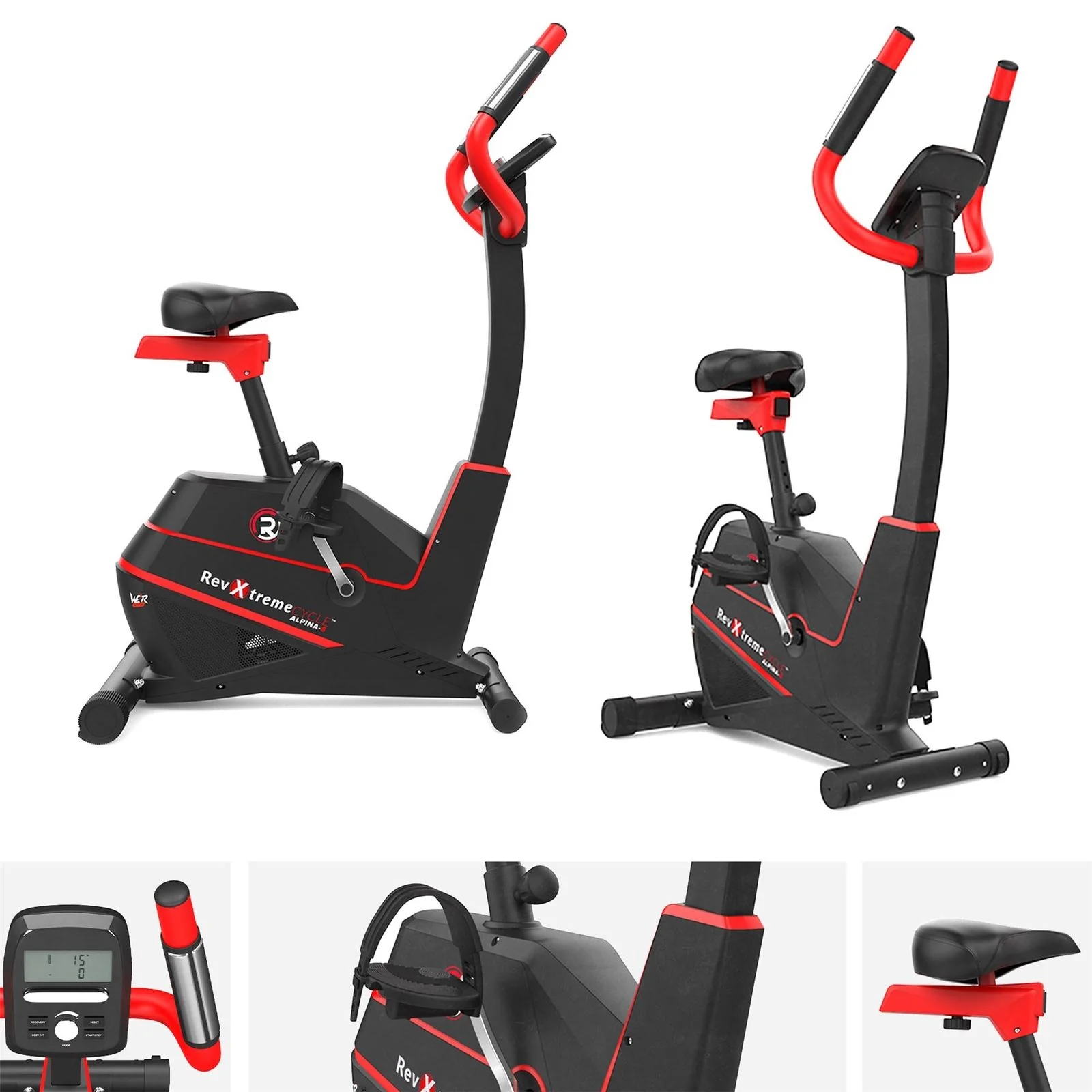 RevExtreme Cardio Exercise Bike Machine Magnetic Cycle Fitness Aerobic Alpina S Indoor Bike