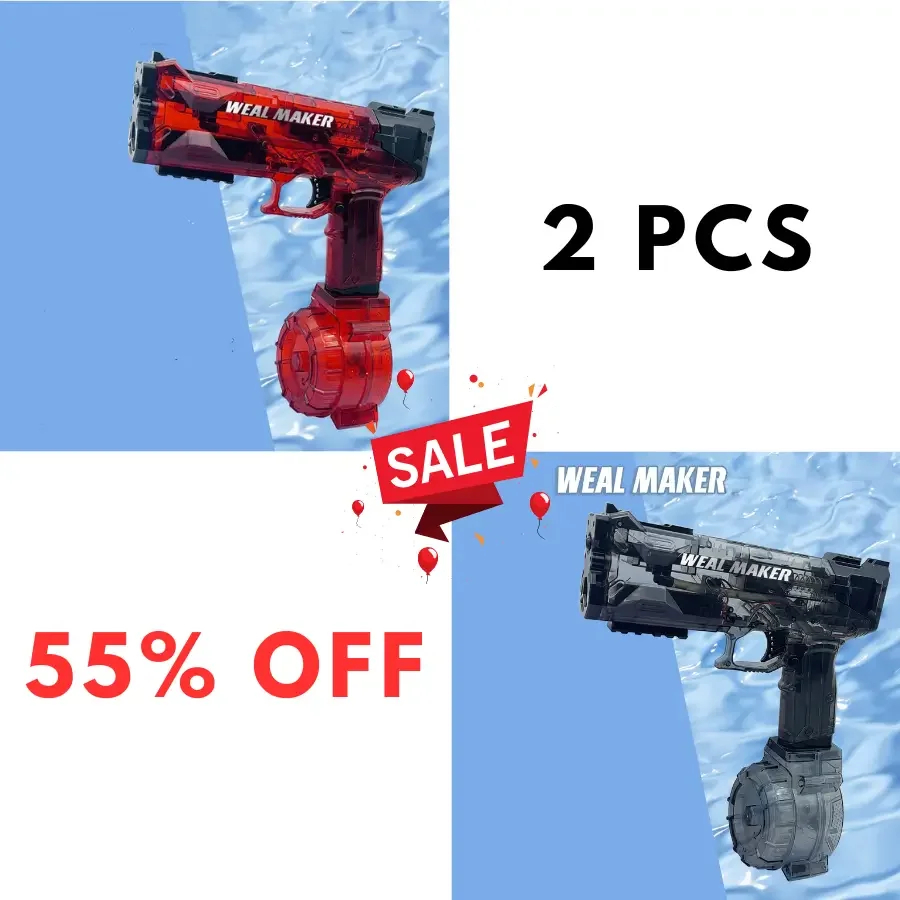 (Summer Hot Sale Now-50% OFF) 🔫✨2023 New Glock Fast Shooting Water Gun-BUY 2 FREE SHIPPING