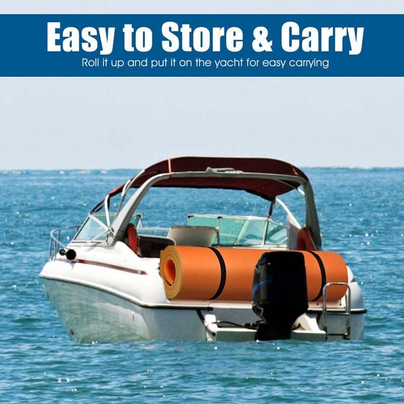 12' x 6' 3 Layer Tear-Resistant XPE Foam Floating Water Pad