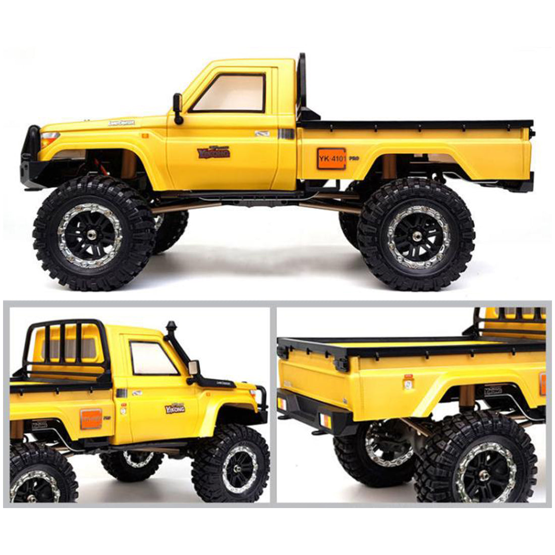 YK 4101PRO 1/10 2.4G 6CH 4WD Off-road Vehicle RC Crawler Car Remote Control Pickup Truck Toy