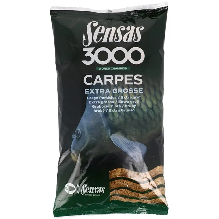 Sensas 3000 Carp Large Particles 1Kg