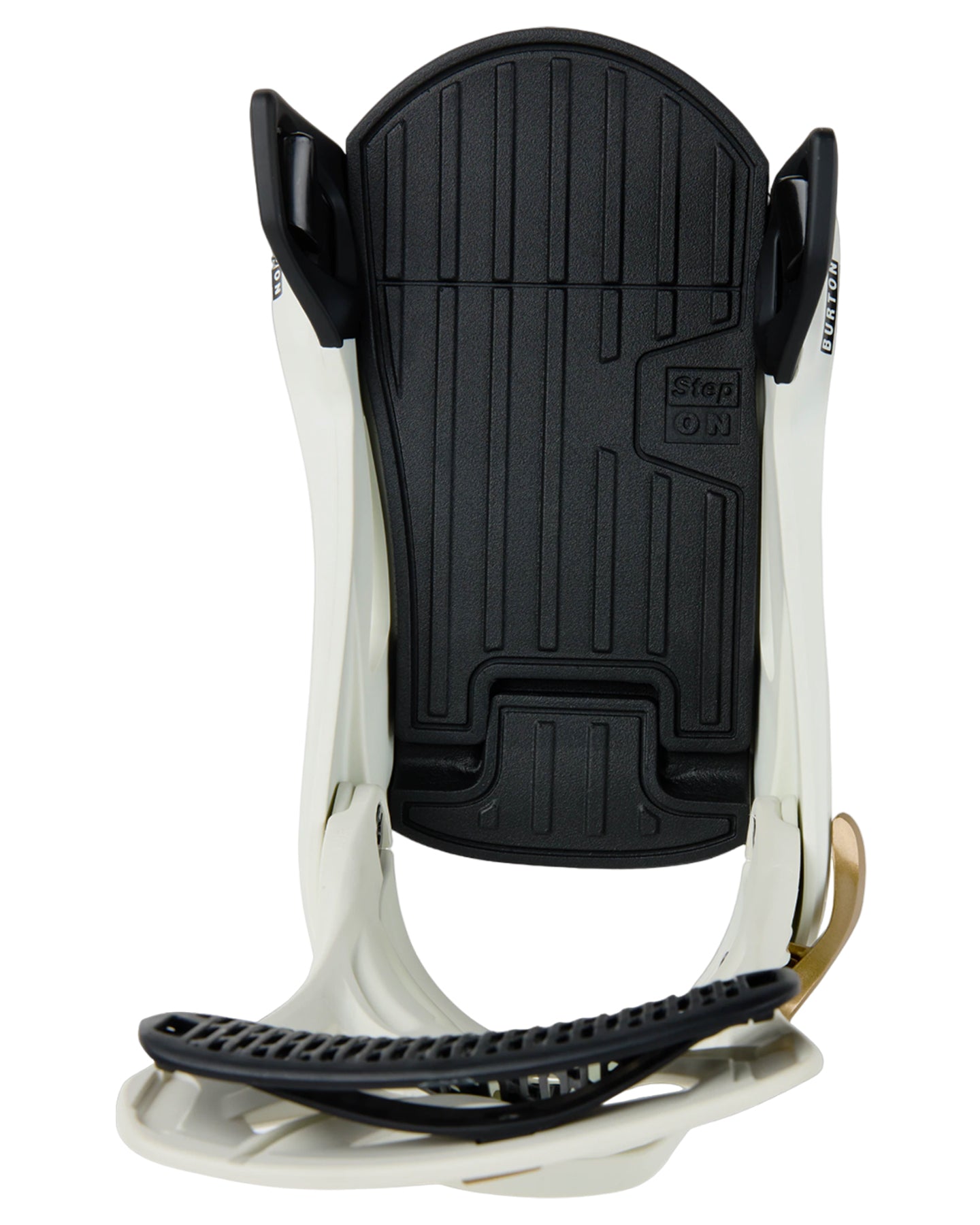 Burton Men's Step On® Genesis Re:Flex Snowboard Bindings - White / Gold - 2024