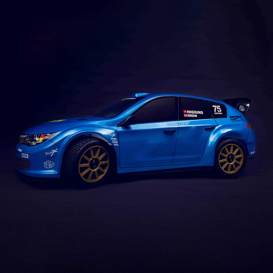 KING MOTOR KM-RX 1/7 4WD RC Car Brushless Waterproof Electric Remote Control Rally Car