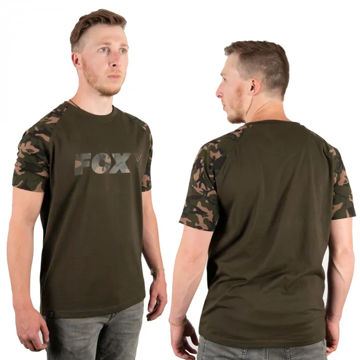 Fox Camo/Khaki Print Fishing T-Shirt