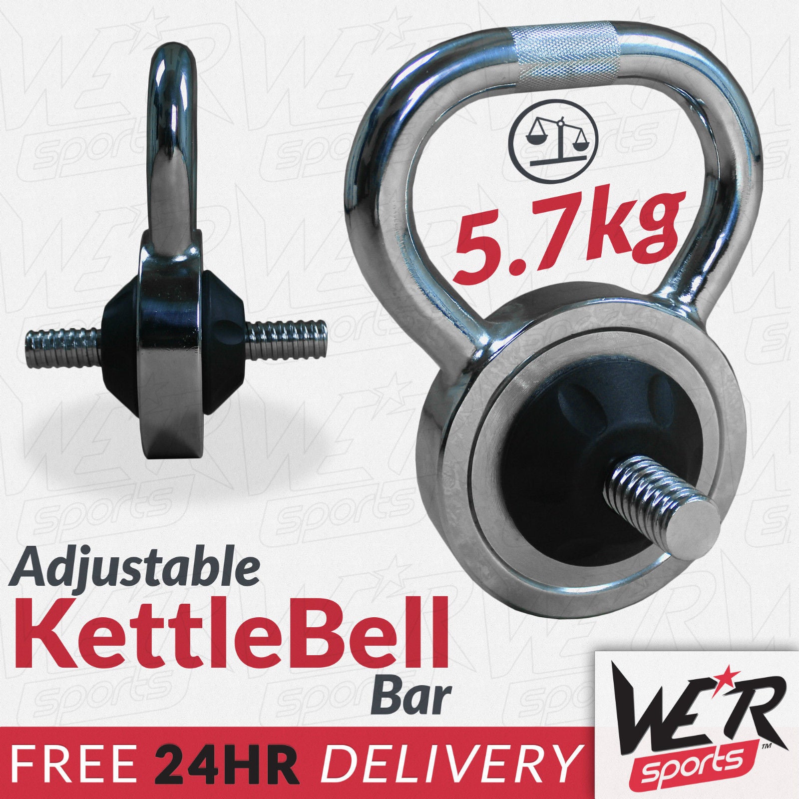 SnatchFlex Adjustabe Kettlebell Bar