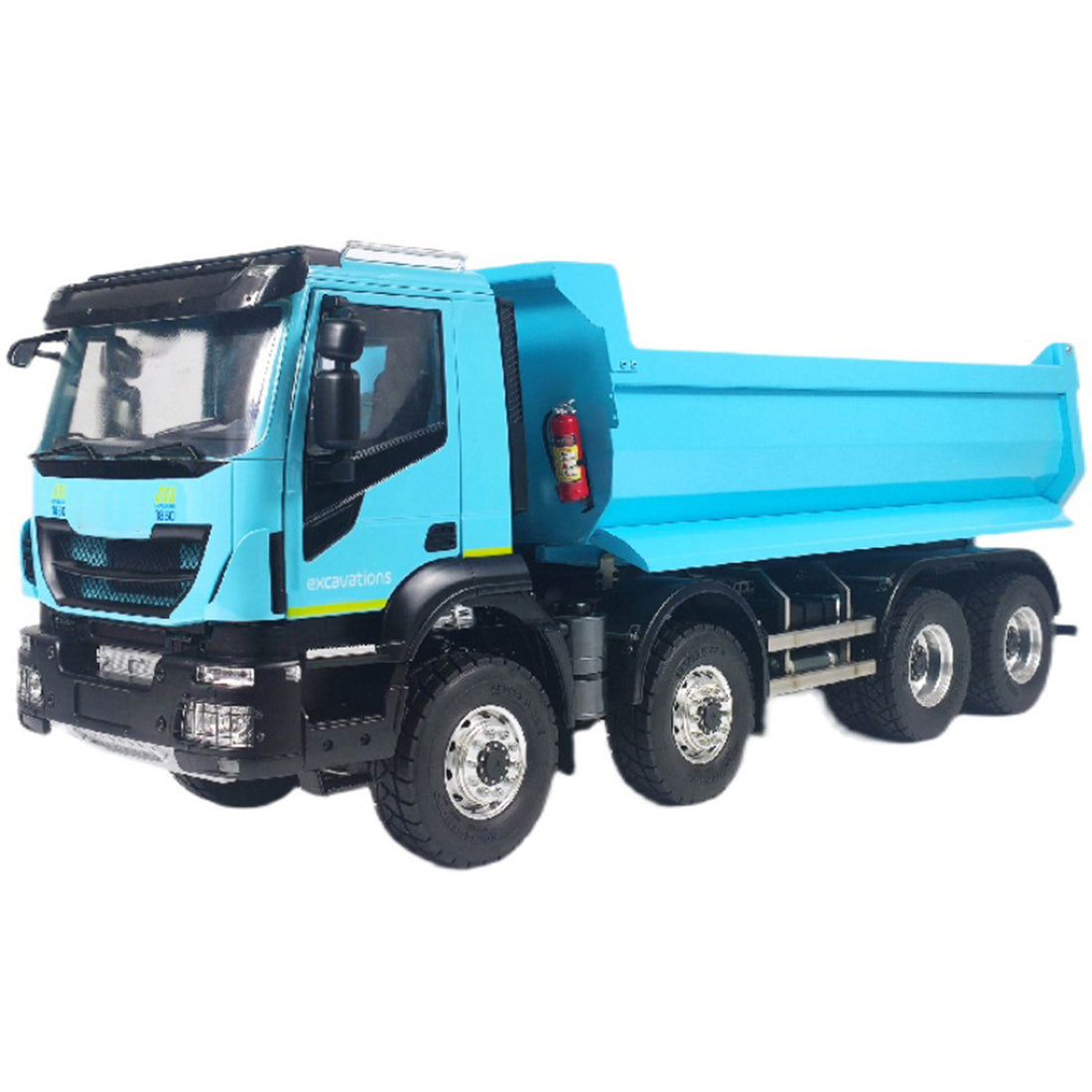 MODEL RACING 1/14 RC Truck Electric RC Hydraulic Simulation 8×8 Dump Vehicle Model RTR