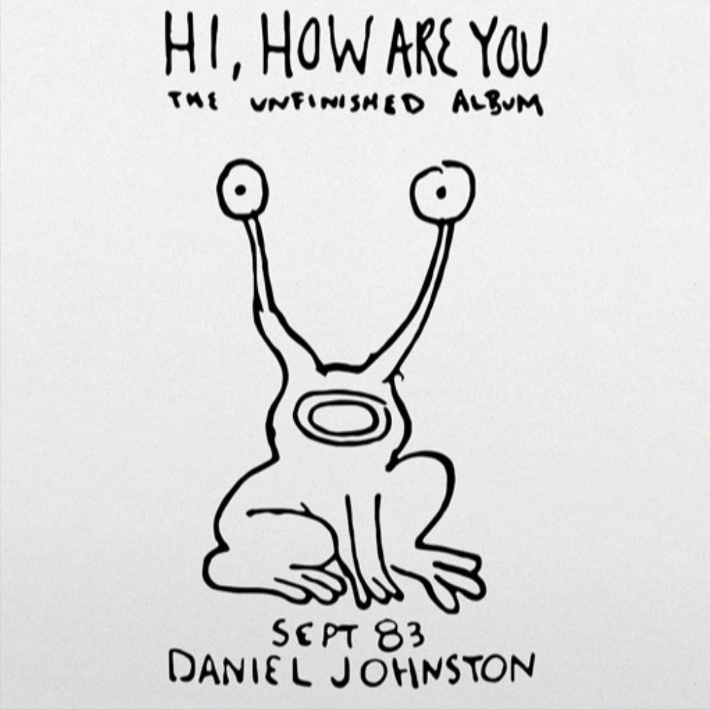Daniel Johnston - Hi, How Are You? 40th Anniversary Exclusive Ruby Red Color Vinyl LP