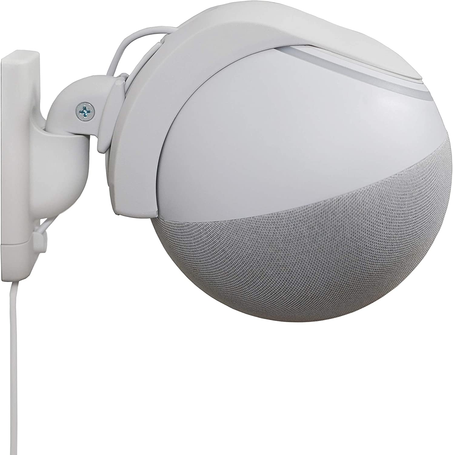 Echo (4th Gen) | With premium sound, smart home hub, and Alexa | Glacier White