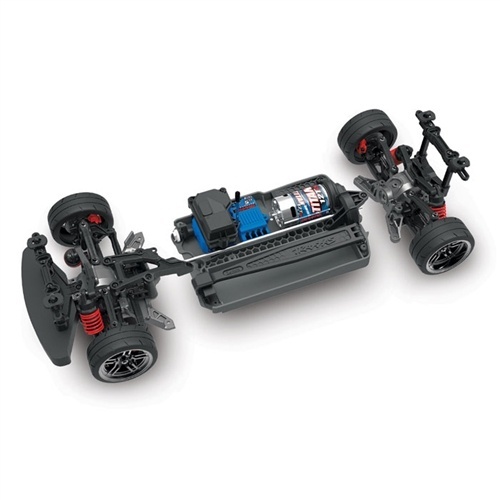 Traxxas 4-Tec 2.0 1/10 AWD XL-5 Brushed RTR Chassis w/TQ Radio
