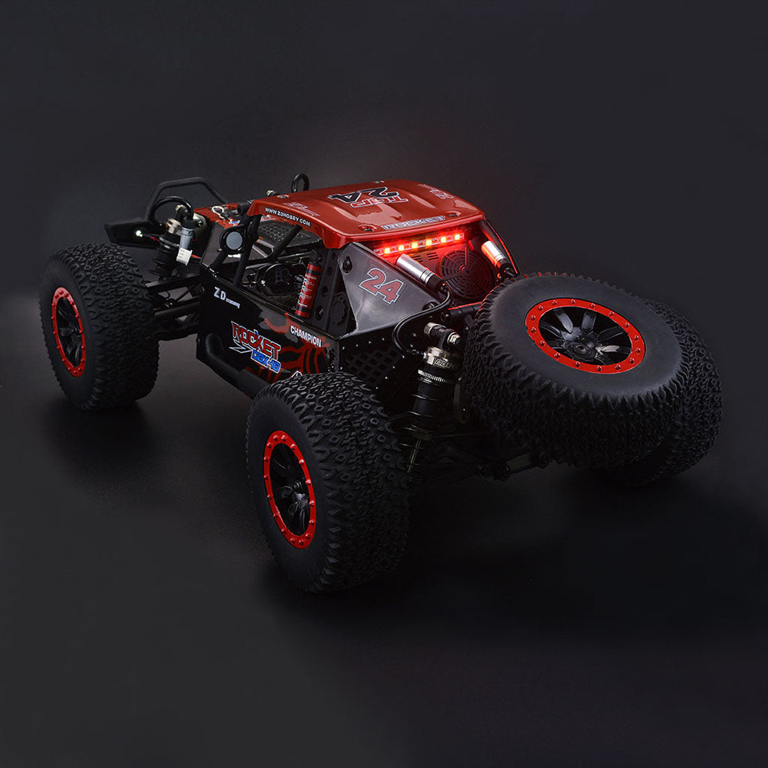 ZD Racing ROCKET DBX-10 1/10 4WD 55km/H 2.4G RC Car Brushed Motor High-speed Remote Control Off-road Desert Buggy Vehicle - RTR