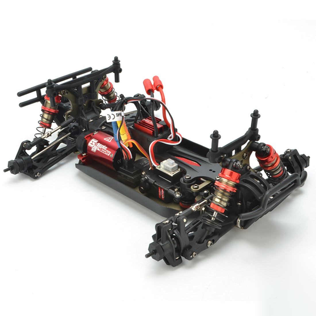 LC Racing EMB-MTH 1:14 2.4G 50+KM/H Remote Control Car 4WD Brushless Electric RC Off-road Vehicle Monster Trunk Model - RTR