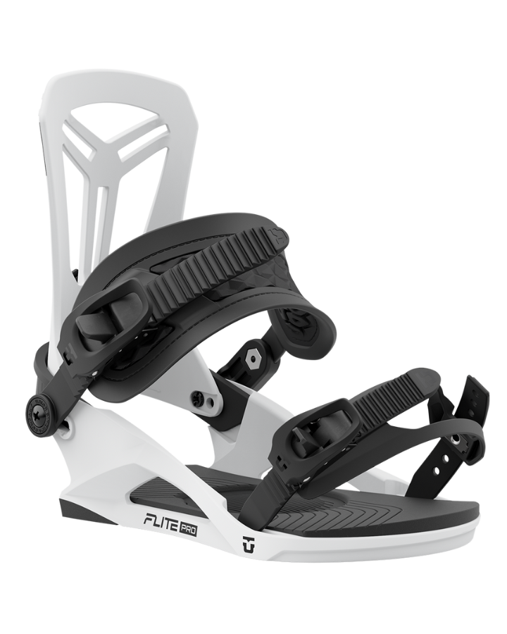 Union Flite Pro Snowboard Binding - White - 2024