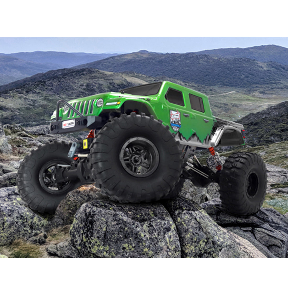 RGT 18100 TRAMPLE 1:10 2.4G 4WD RC Car Crawler Electric Off-road Vehicle All Terrain RC Model Car - RTR