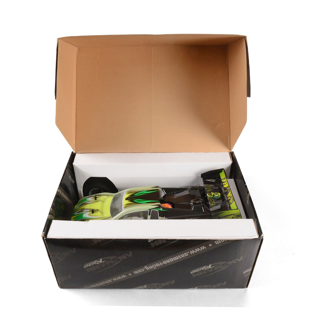 FS Racing 31348PRO 1:18 2.4G RC Car 4WD Gasoline Powered High Speed Off-road Vehicle with 25CXP Nitro Engine -RTR