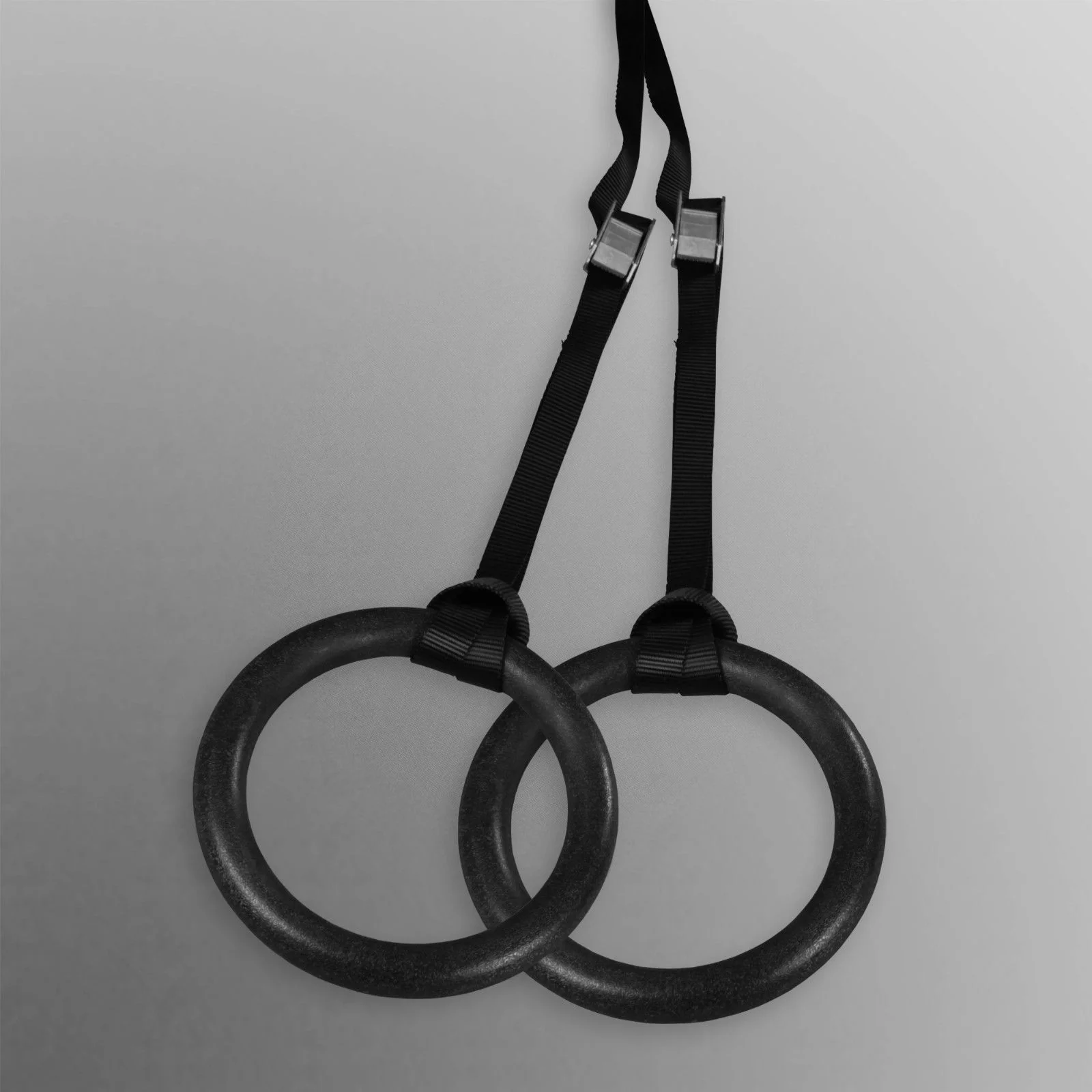 XrossFit Gymnastic Olympic Rings BLACK