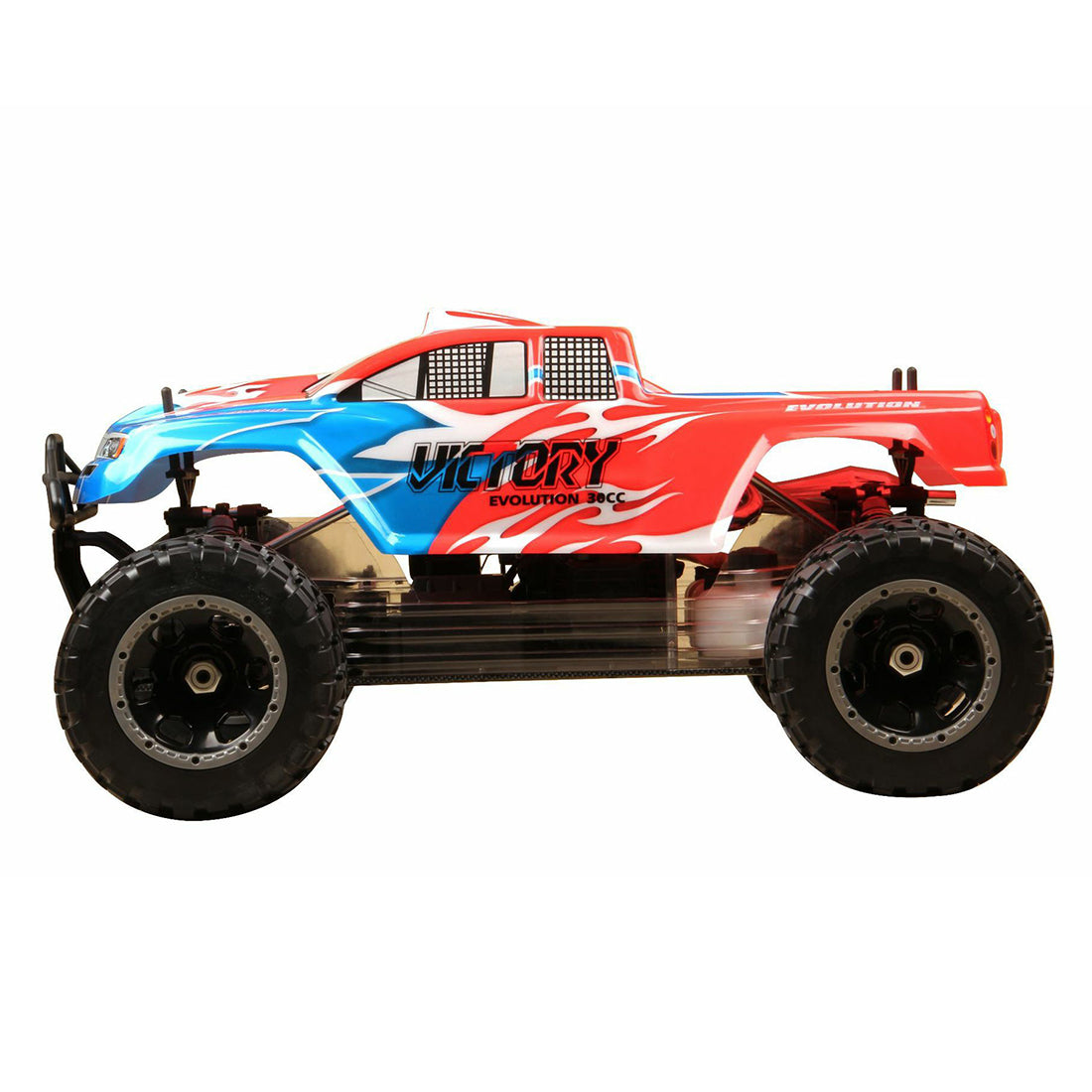 FS Racing 11803 1:5 2.4G RC Car 4WD 80KM/H High Speed Monster Trucks 30CC Gasoline Engine - RTR