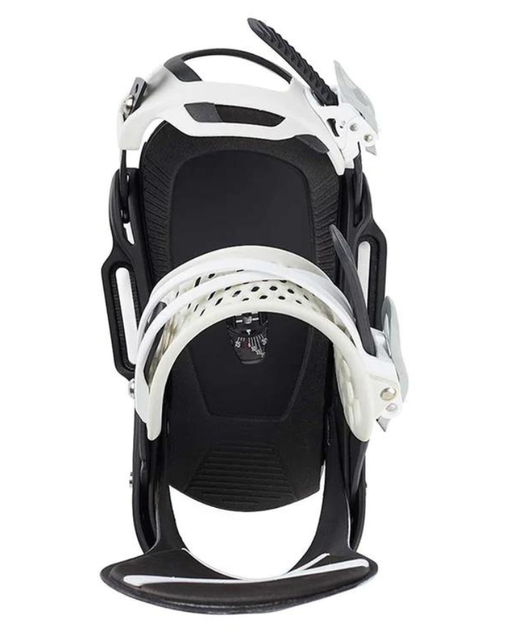 Burton X EST Snowboard Bindings - White/Black - 2022 (L)