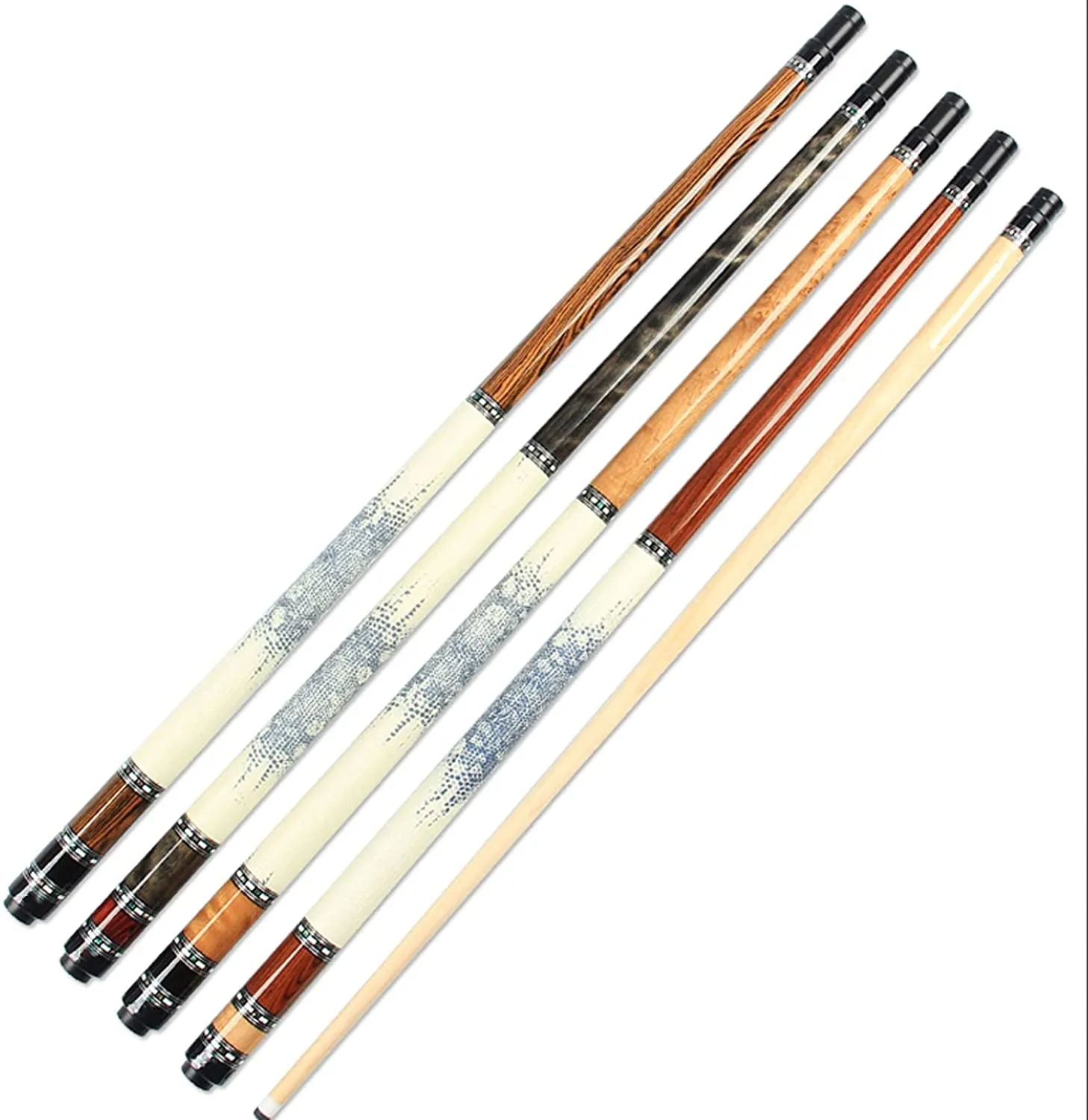 LXLXCS Pool Sticks 4 Piece Set of Billiard Cue