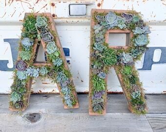 A-Z Monogram Wooden 20