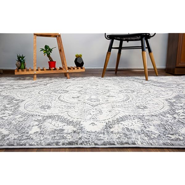 Rugshop Vintage Distressed Bohemian Area 5' x 7' Multi 5' x 7' Multi Color