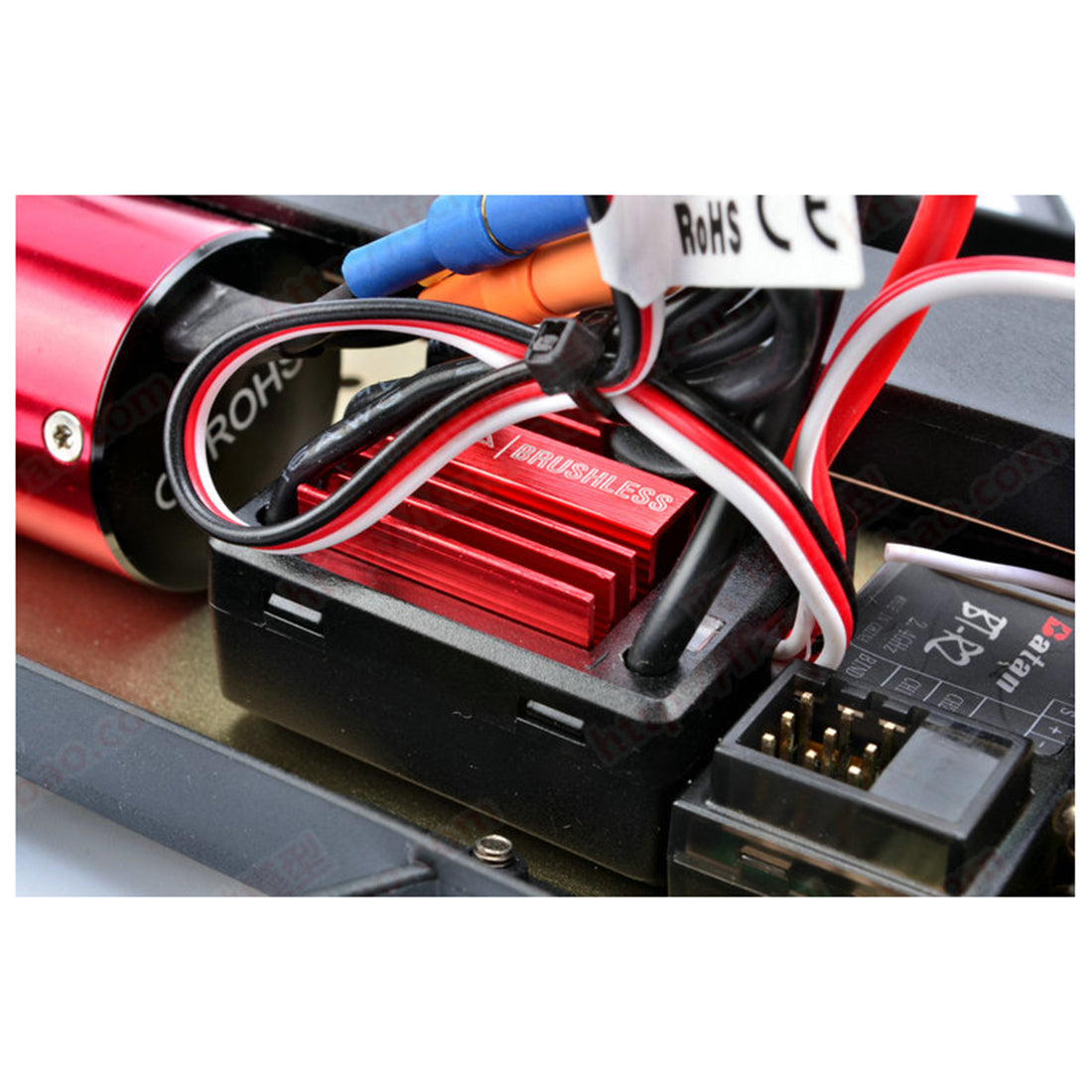 LC Racing EMB-SCH 1:14 2.4G 50+KM/H 4WD Brushless RC Car RC Off-road Short Truck - RTR