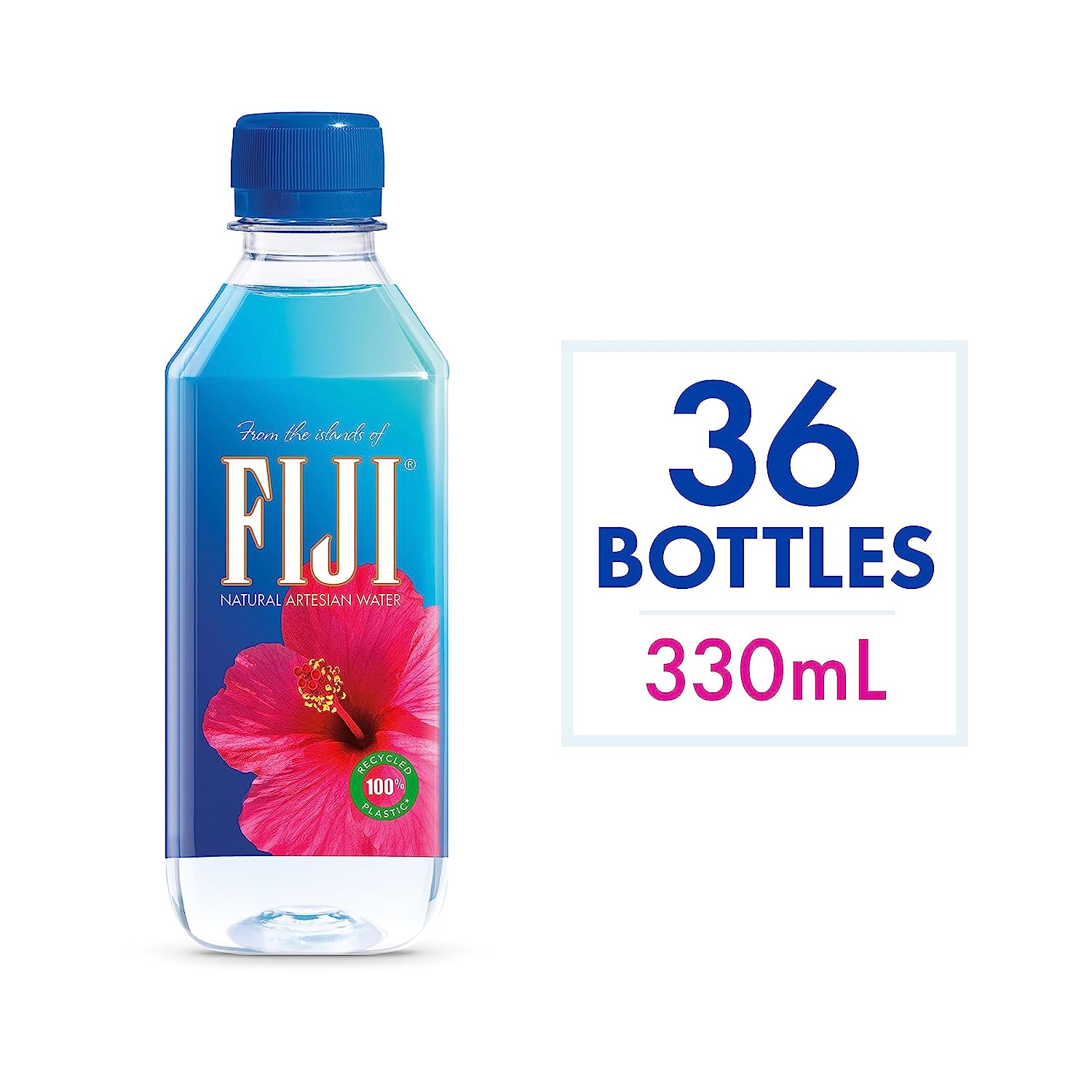 FIJI Natural Artesian Water, 16.9 Fl Oz (Pack of 24)