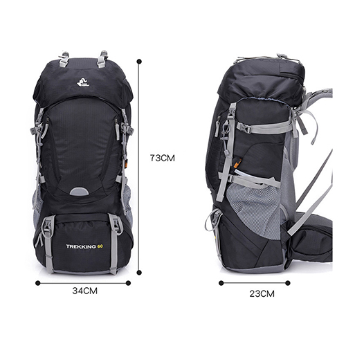 60L Outdoor Large Backpack Camping Travel Bag