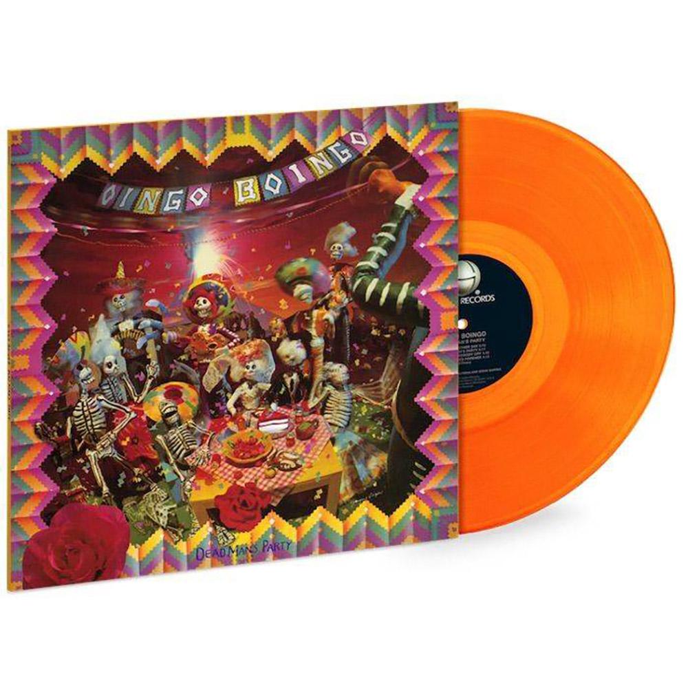 Oingo Boingo - Dead Mans Party Exclusive Limited Edition Translucent Orange Vinyl LP Record
