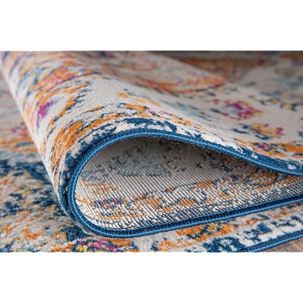 Rugshop Vintage Distressed Bohemian Area 5' x 7' Multi 5' x 7' Multi Color