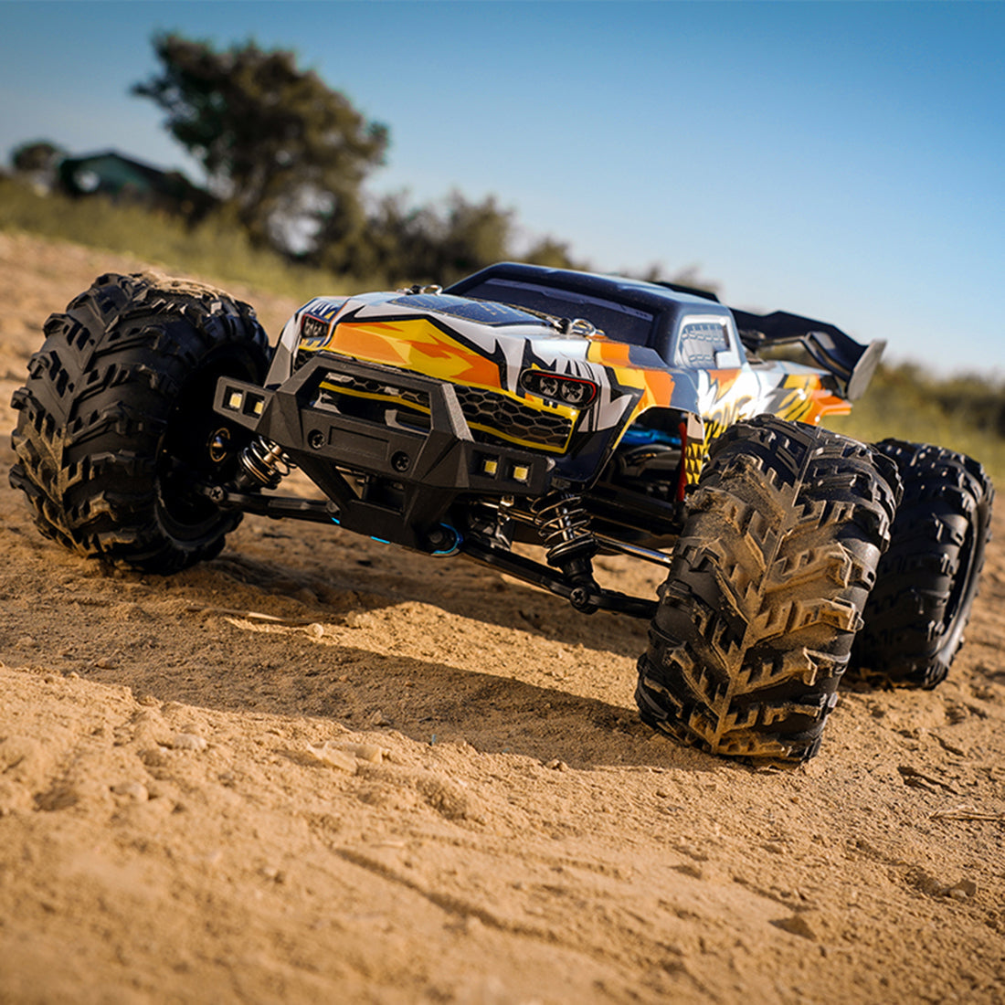 SUCHIYU 1/16 4WD 70+KM/H 2.4G RC Electric Brushless All-terrain Off-road Monster Truck Vehicle Toys Gifts