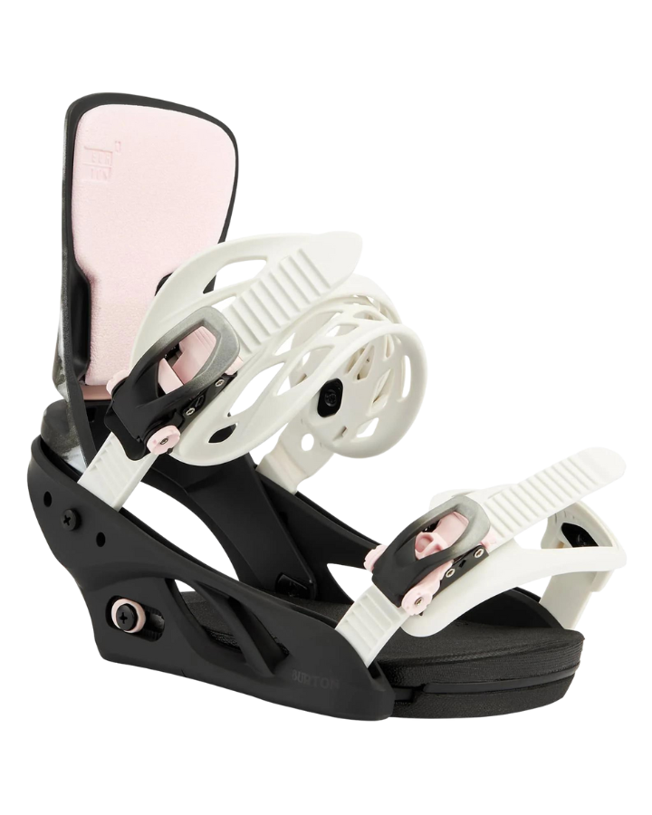 Burton Womens Lexa Re:Flex Snowboard Bindings - Gray Acid Wash - 2022 (M)